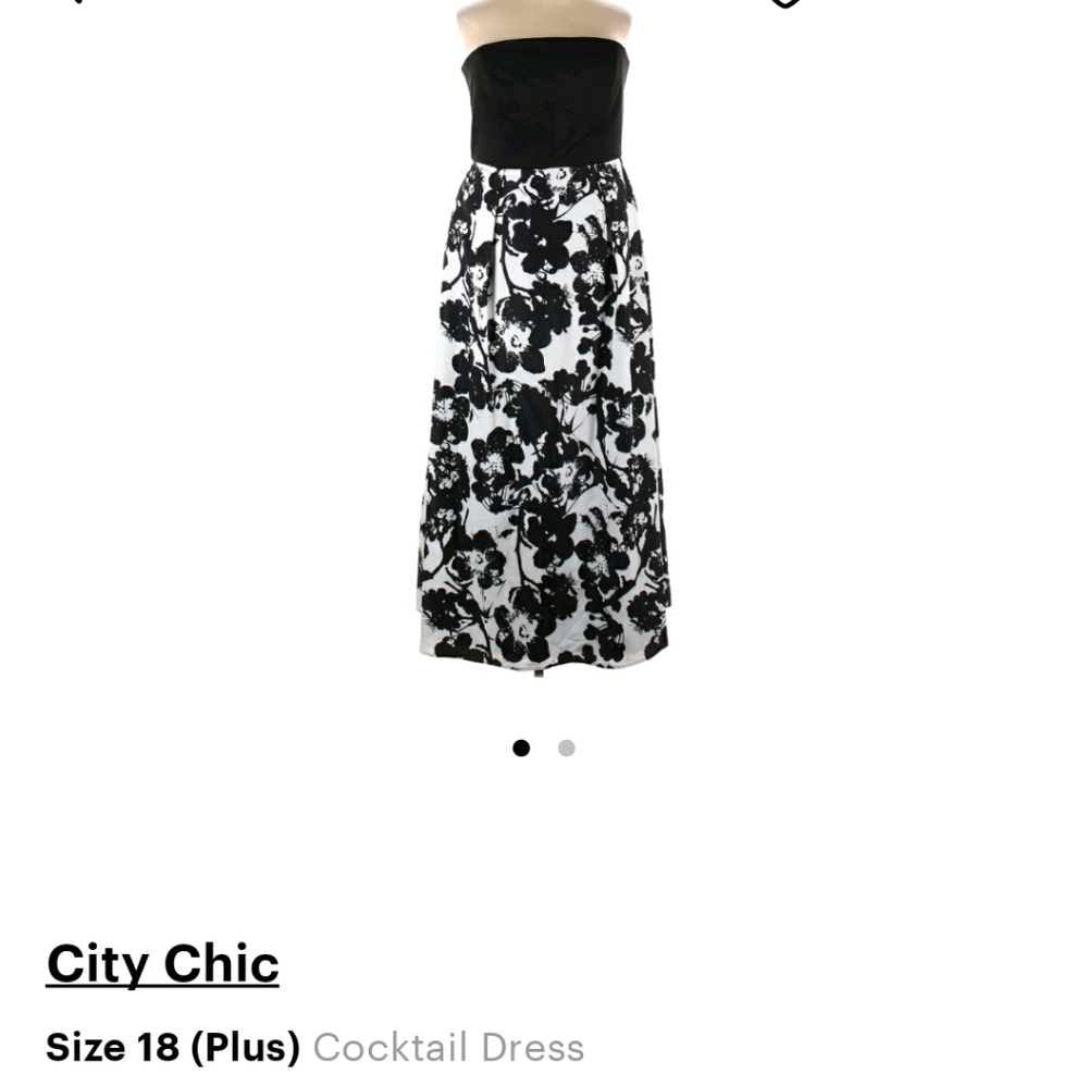 City Chic Cocktail Dress